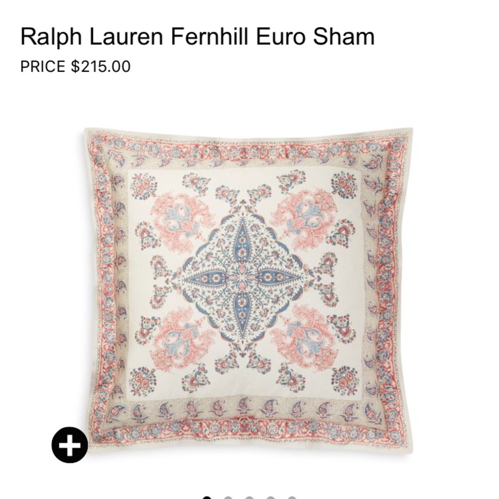 2 Ralph Lauren fernhill shams - set of 2